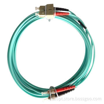 ST-SC 3.0 Multi-mode Duplex Patch Cord with High Reliability, Cost-effective, OM3